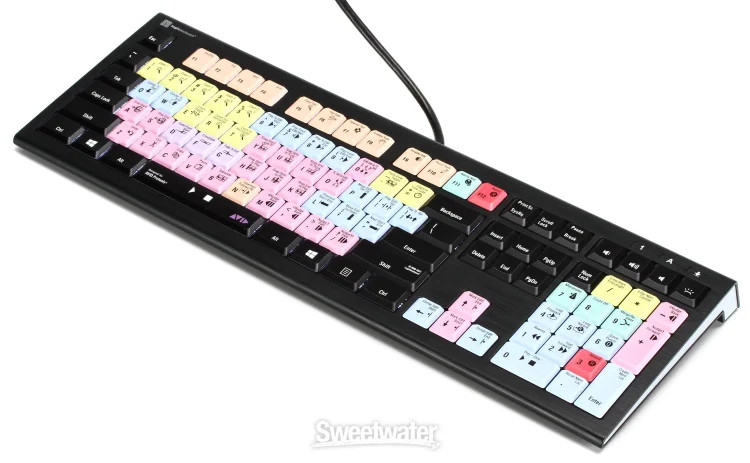 LogicKeyboard ASTRA2 Backlit Keyboard for Avid Pro Tools - PC