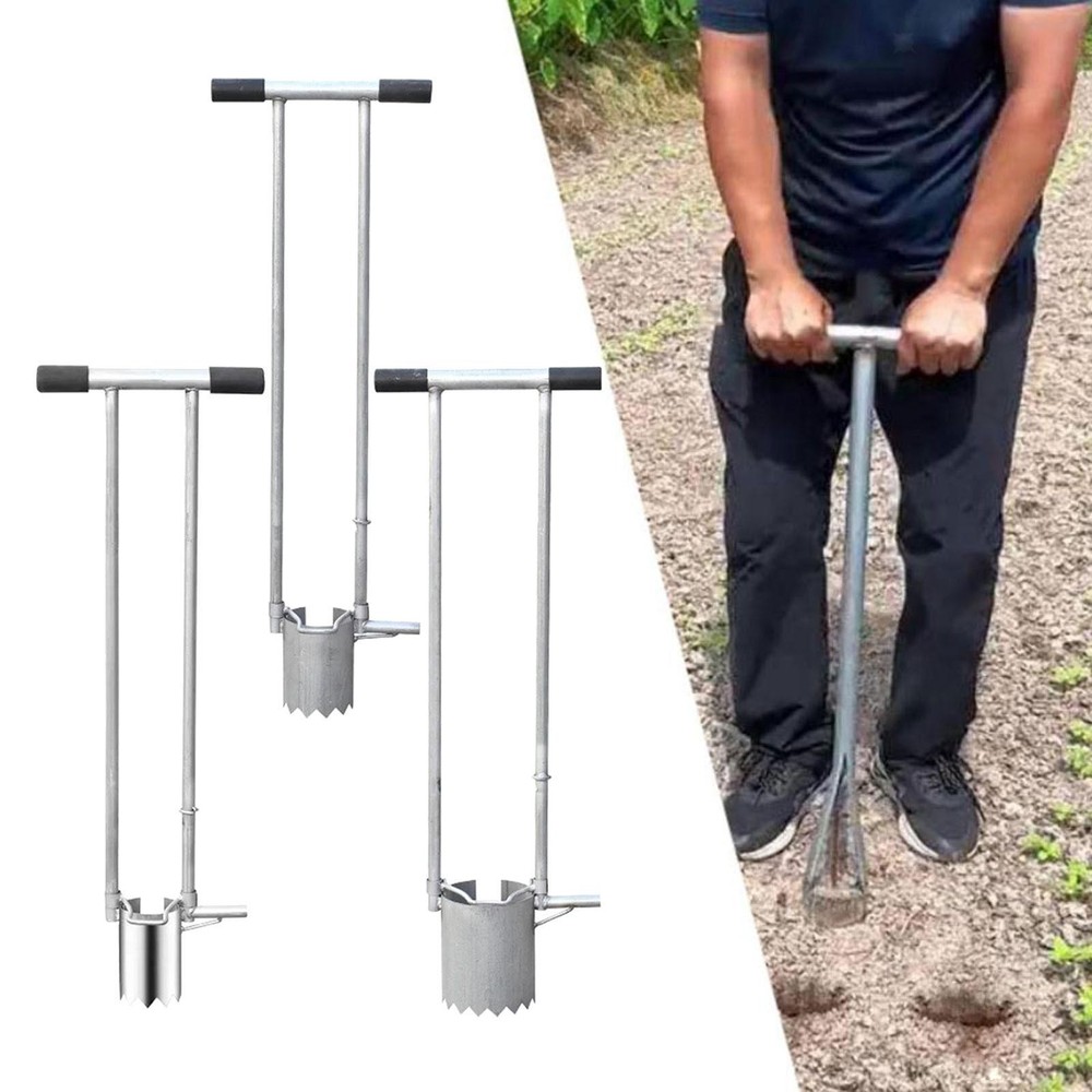 Soil Sampler Probe Ground Probe Gardening Lawn Forestry Soil Sampling Tool