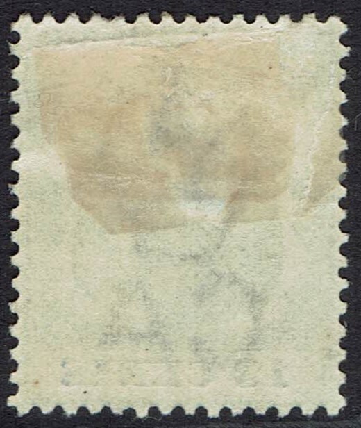 MAURITIUS 1895 ARMS 18C WMK CROWN CA