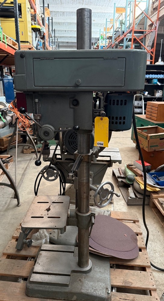 Clausing 15" Model 1643 5 Speed Drill Press 1/2hp, 3ph (101844)