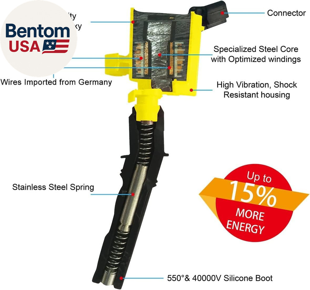 DG508 8 Pack Ignition Coils High Performance Multispark Blaster Epoxy 15% More E