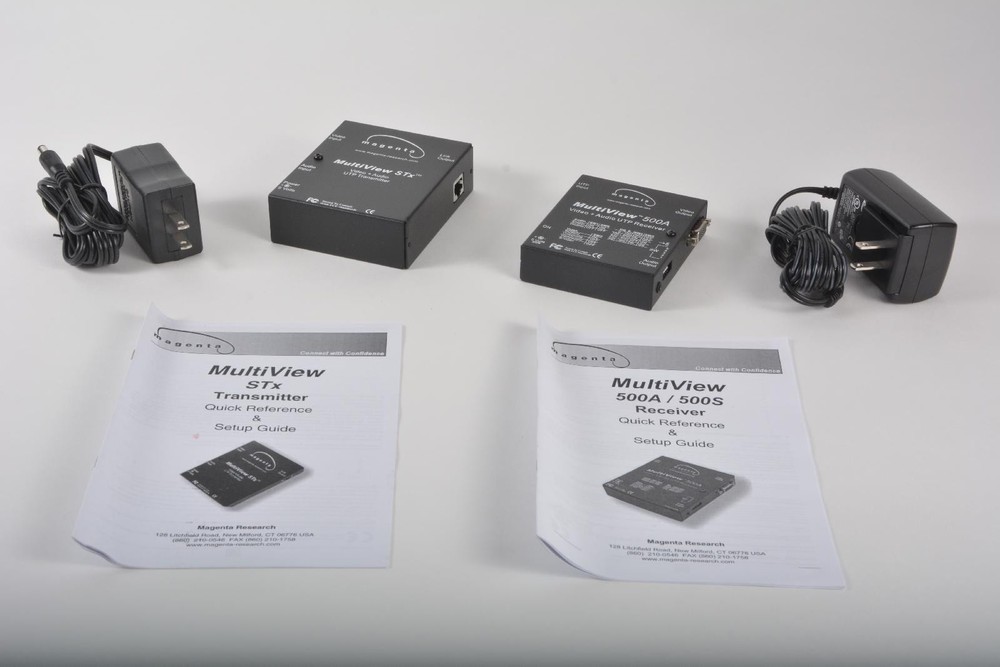 Magenta STx-A Transmitter + Magenta MV 500 A Receiver Multi View