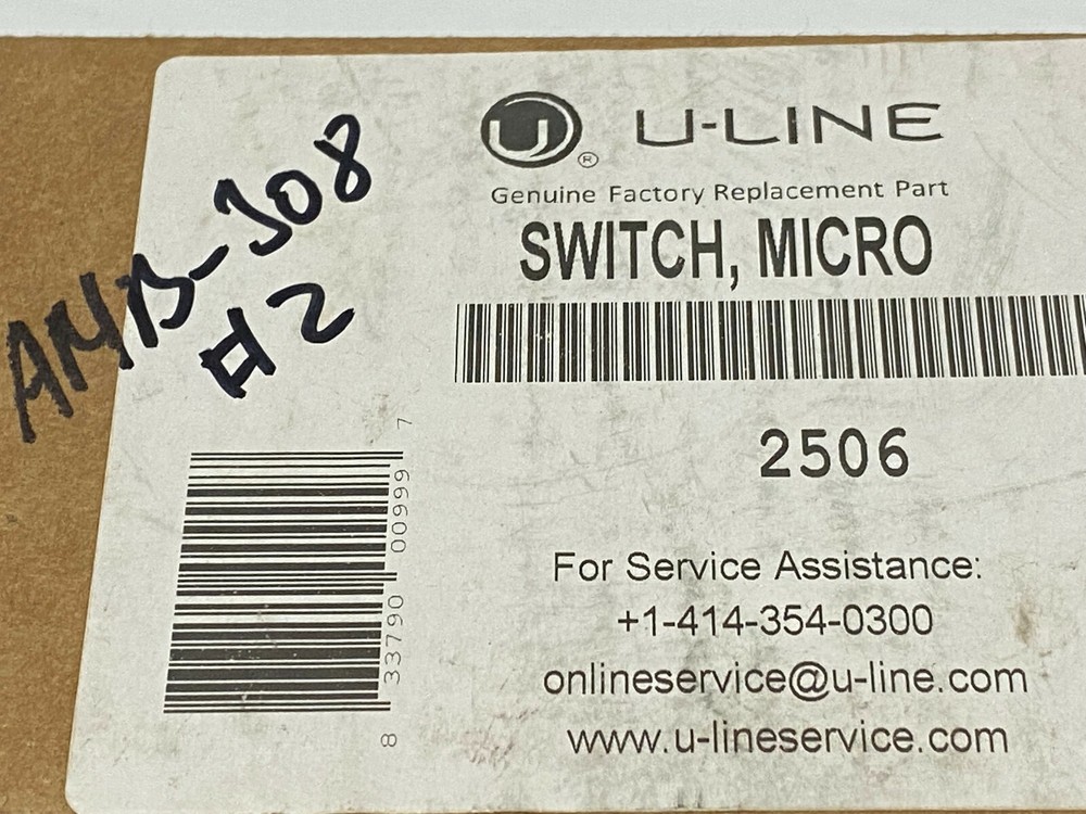 OEM U-Line Switch Micro 2506