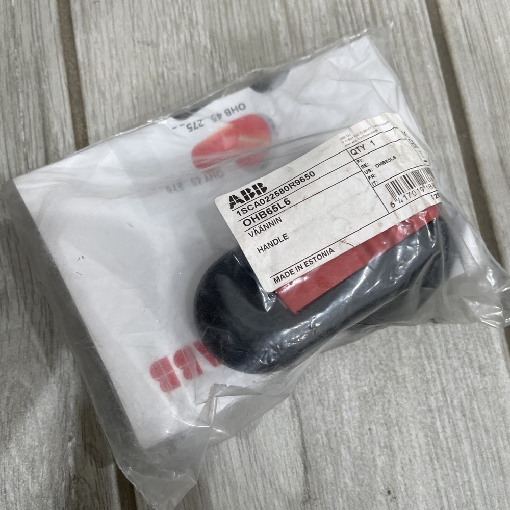 (C) OHB65L6, Abb, Pistol Handle, 2.6"/65 Mm, Black⚡️