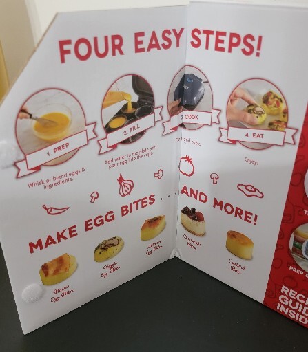 Dash Egg Bite Maker - Black - Brand new