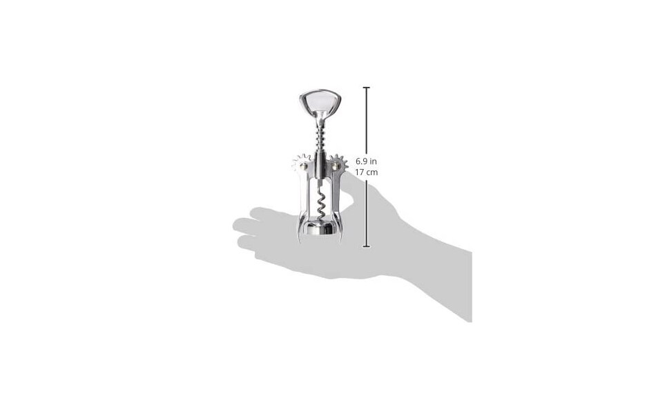 Farberware Classic Chrome Winged Corkscrew, BPA Free, NEW