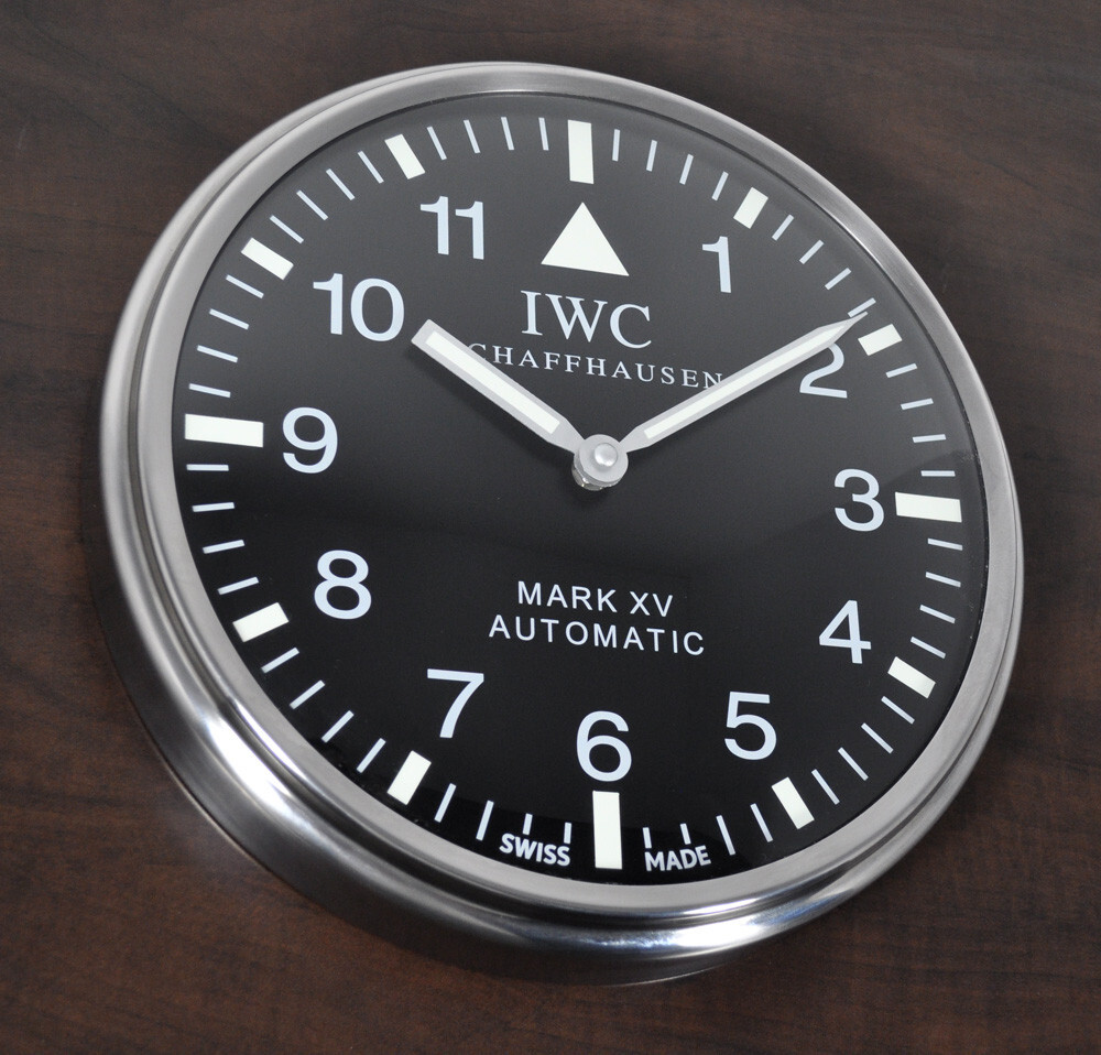 IWC SCHAFFHAUSSEN MARK XV HORLOGE MURALE CLOCK AUTOMATIC