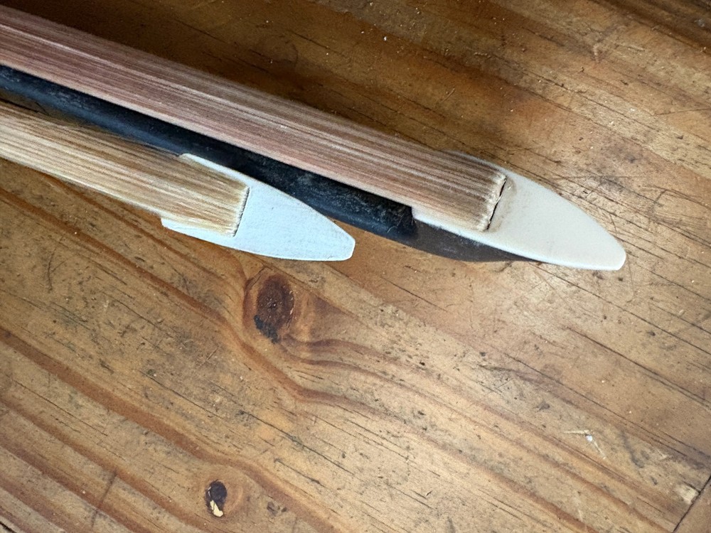 Two Vintage Cello Bows For Restoration