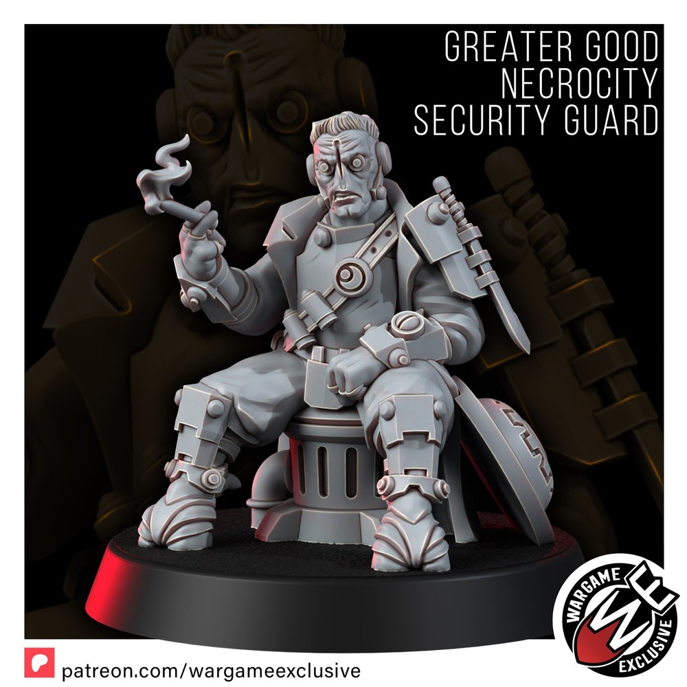 GREATER GOOD THE NECROCITY SECURITY GUARD