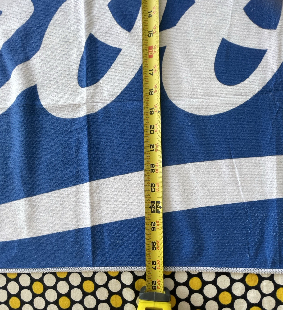 Groom Blue & White Microfiber 58"X27" Wedding Beach Towel