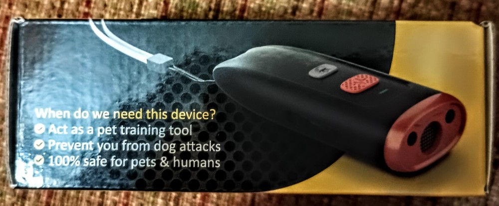 Handheld Ultrasonic Dog Trainer