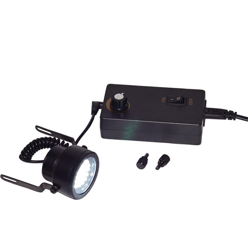 28LED Adjustable Angle Brightness Stereo Microscope Oblique Light Source 90-240V