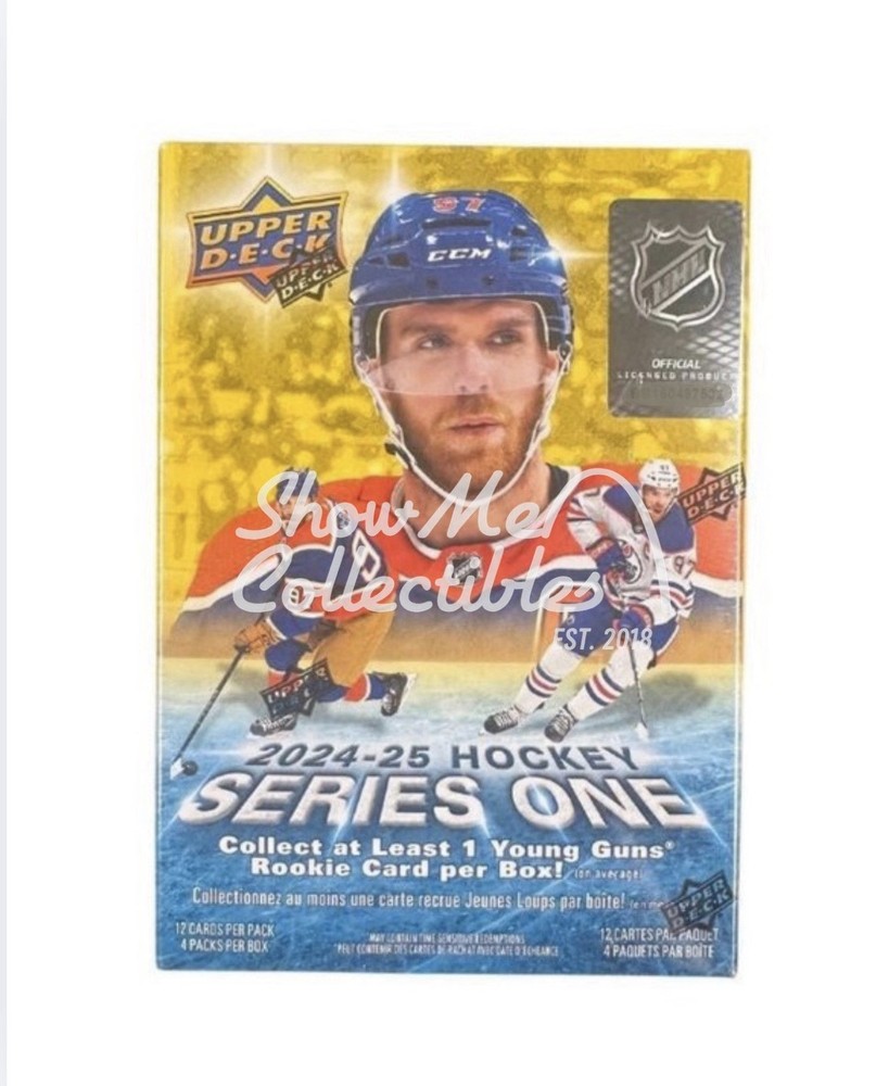 2024-25 Upper Deck Series 1 Hockey Blaster Box 🔥 FREE SHIP!