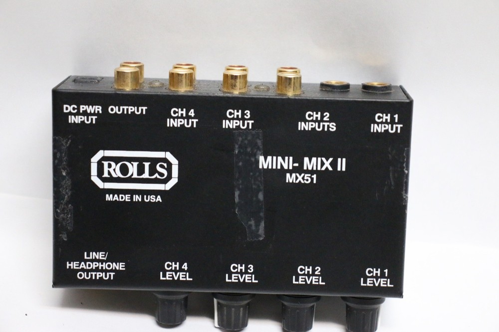 Rolls MX51  Mini-Mix II Mixer Only