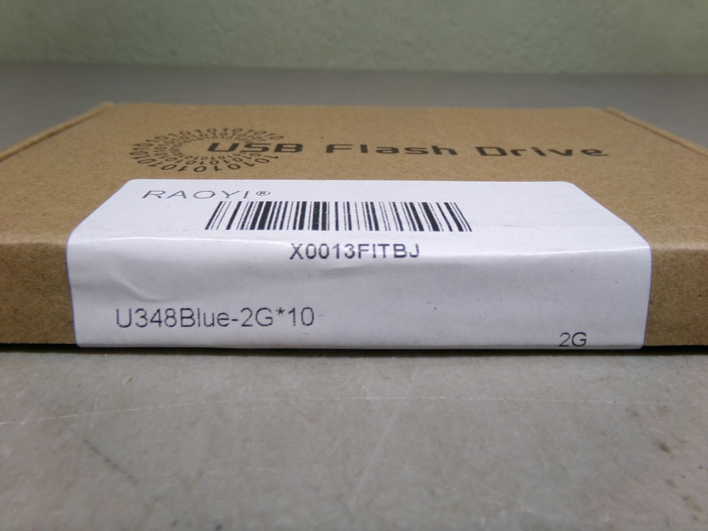 RAOYI FLASH DRIVE U348BLUE-2G*10