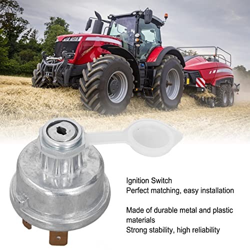 Ignition Switch Starter Key Replacement Tractor Efficient Accessory Use
