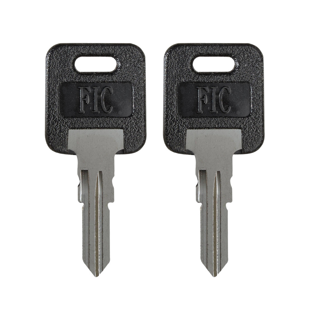 1 Pair FIC Fastec Precut Keys HF301-HF351 RV Trailer Keys CF EF HF Are The Same