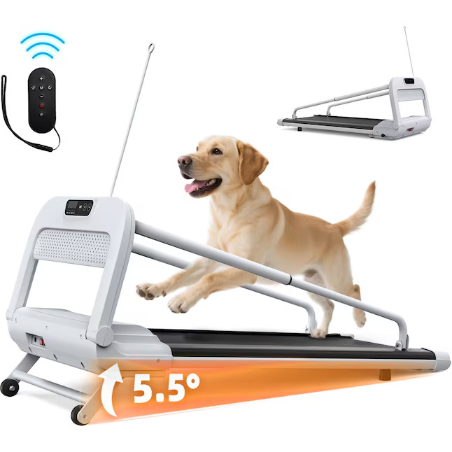 Misopily Pet Treadmill 2.5HP Foldable Dog Running Machine Adjustable Speed
