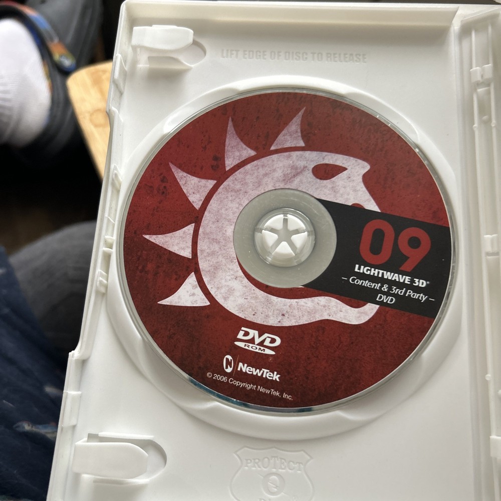 NewTek Lightwave 3D 09 Model-Animate-Render Versions 9.2 Window/Mac