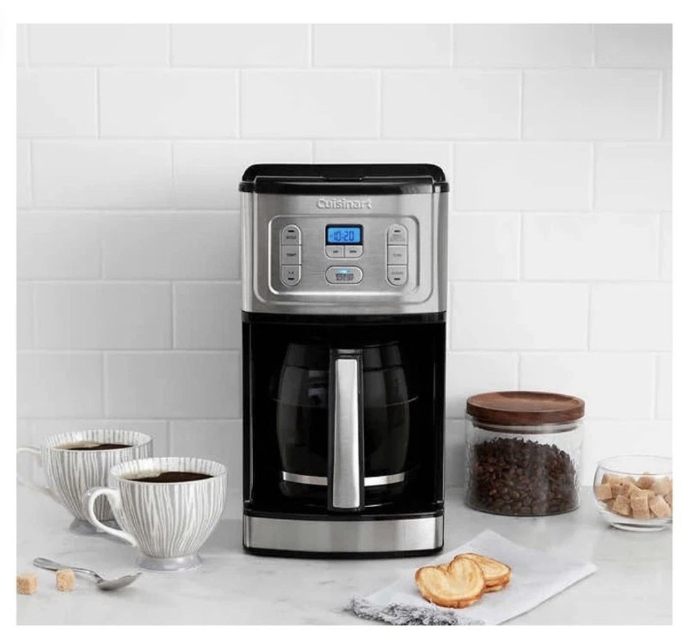 Cuisinart Self Clean Feature 14-Cup Brew Central Programmable Coffeemaker