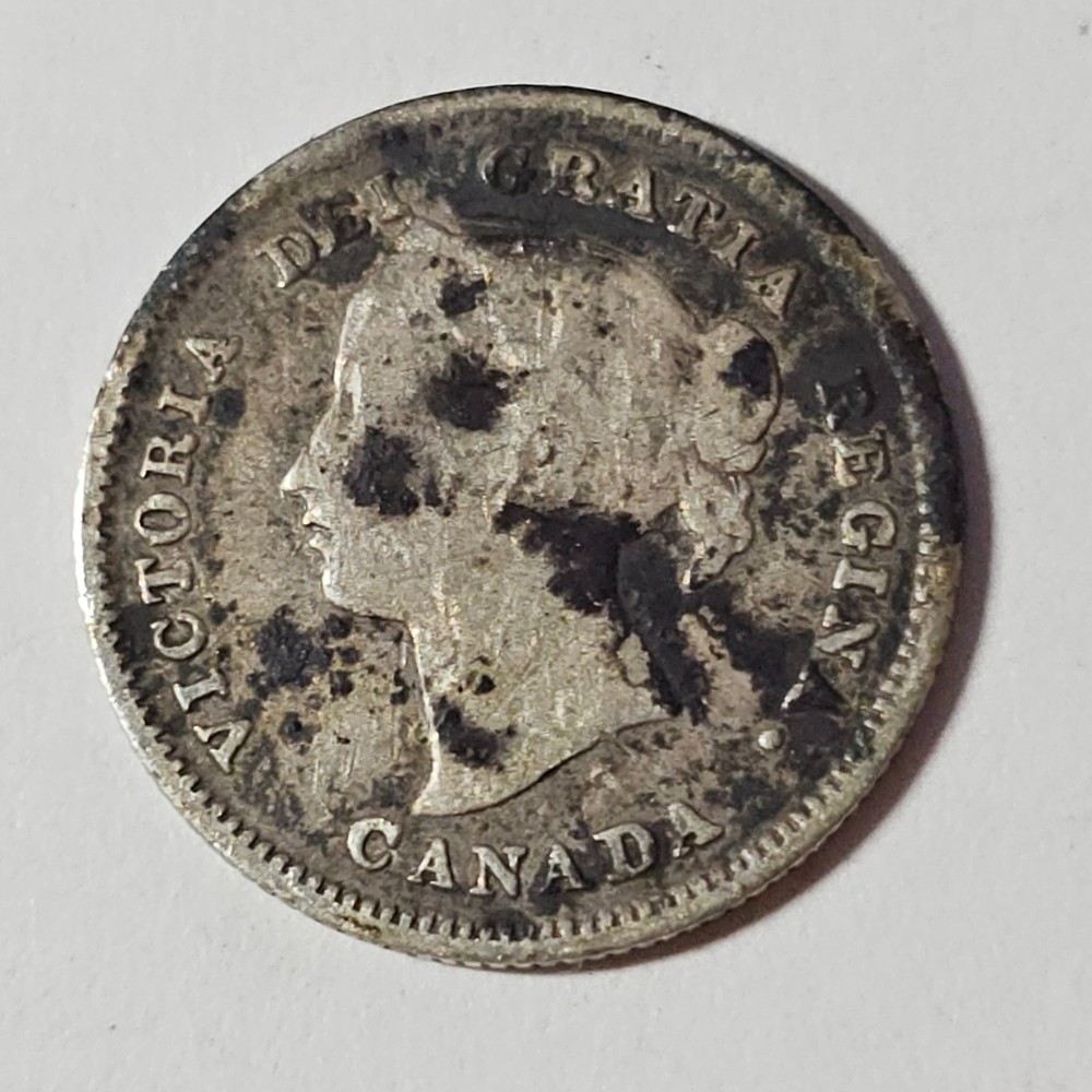 1896 Canada 5 five cents - LOW COMBINED SHIP - C5-381