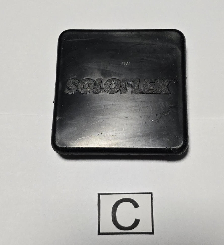 Soloflex 3" Square End Cap OEM - Singles