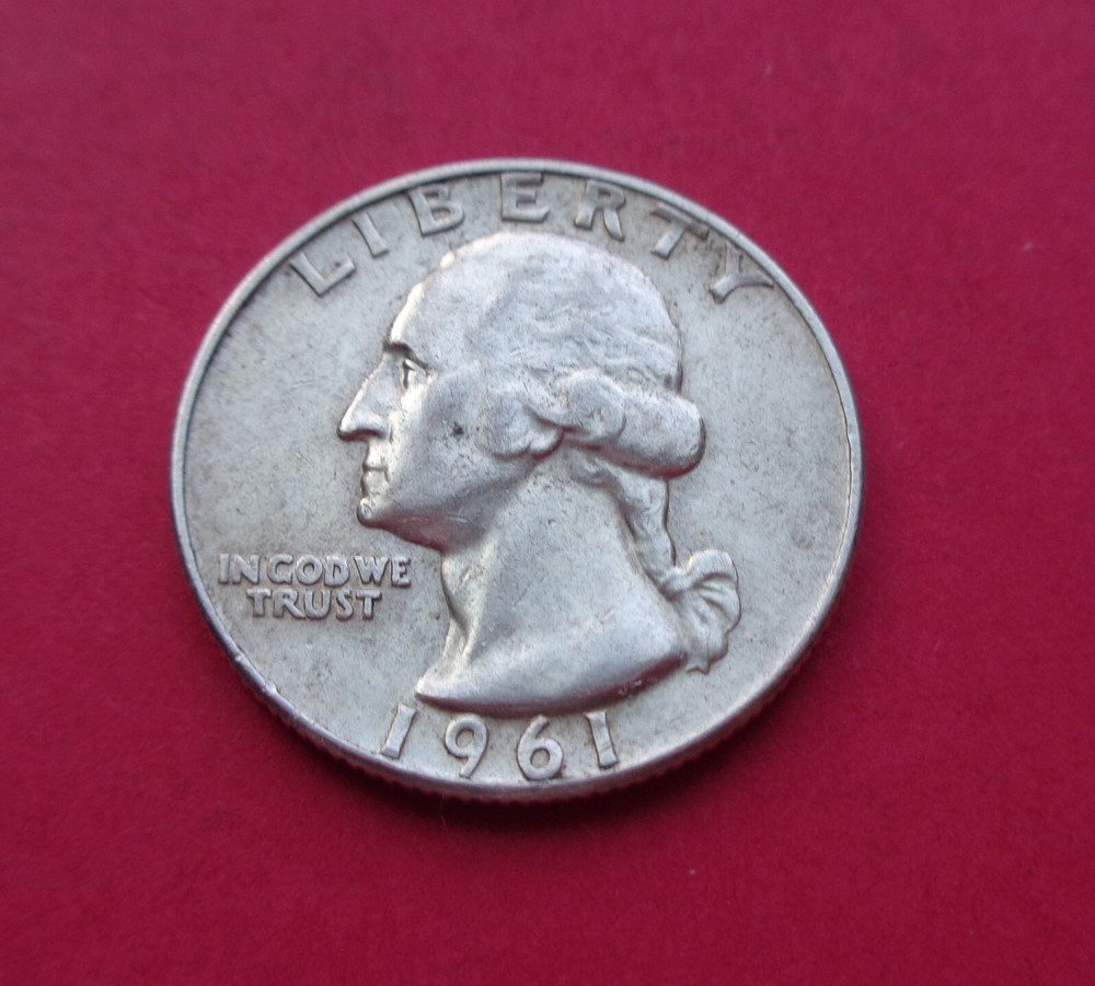 1961-D WASHINGTON QUARTER/ SILVER