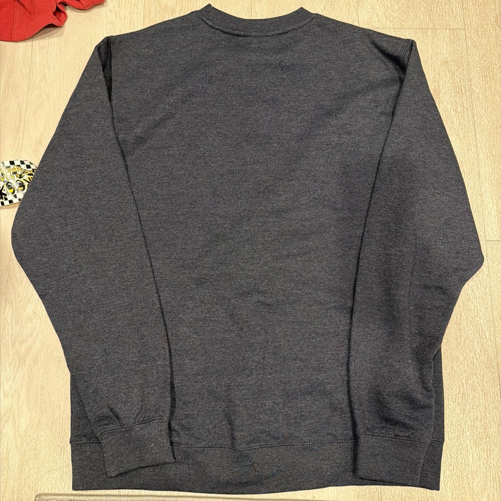 Krooked Ladybug Classic Crew Sweatshirt - LARGE Navy Heather