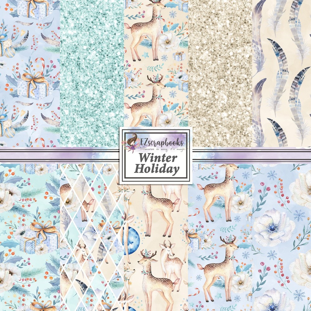 WINTER HOLIDAY - Paper Pack