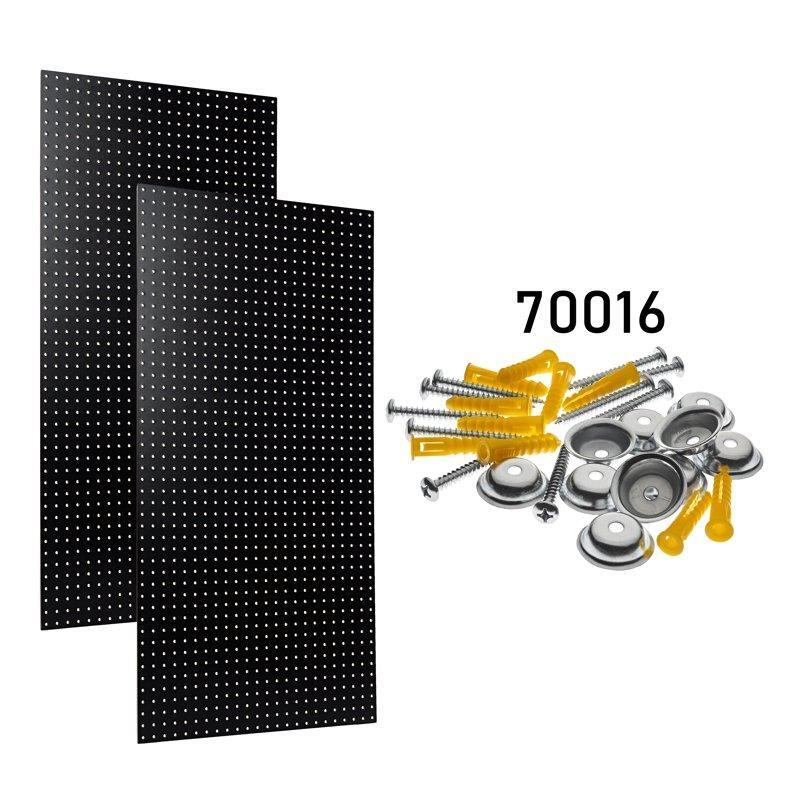 24x42in Pegboards High Density Fiberboard Storage Solution W/ Mounting Hardware