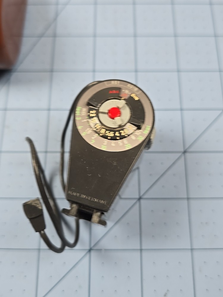 Vintage Agfa Tully Camera Flash w/Case