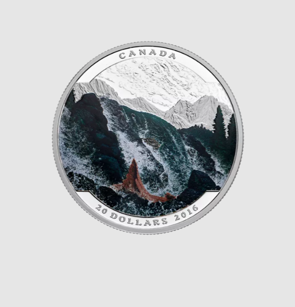 2016 Canada $20 1 oz Silver Landscape Illusion 5 Coin Set #coinsofcanada
