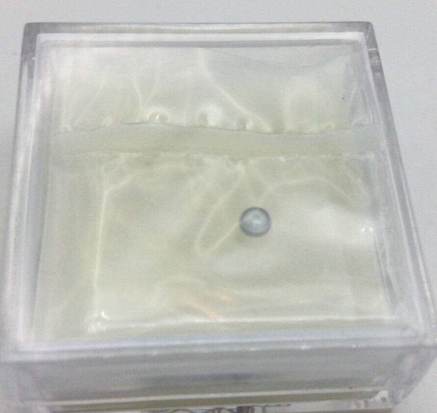 TOP QUALITY PEARL PIP DOT FOR ROLEX SUBMARINER BEZEL INSERT 116610 SILVER BLUE