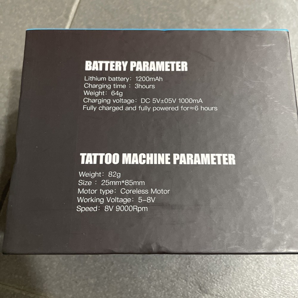 Mast Wireless System Tattoo Pen Machine NOB