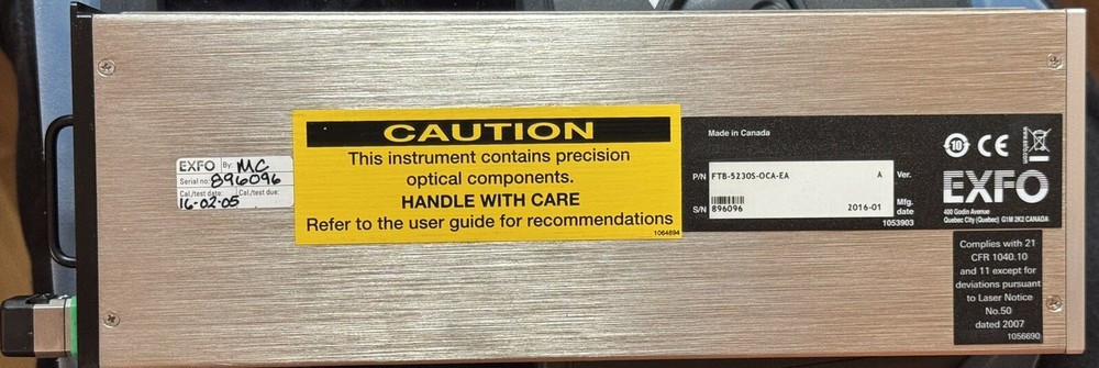 Exfo Optical Channel Analyzer FTB-5230S-OCA-EA