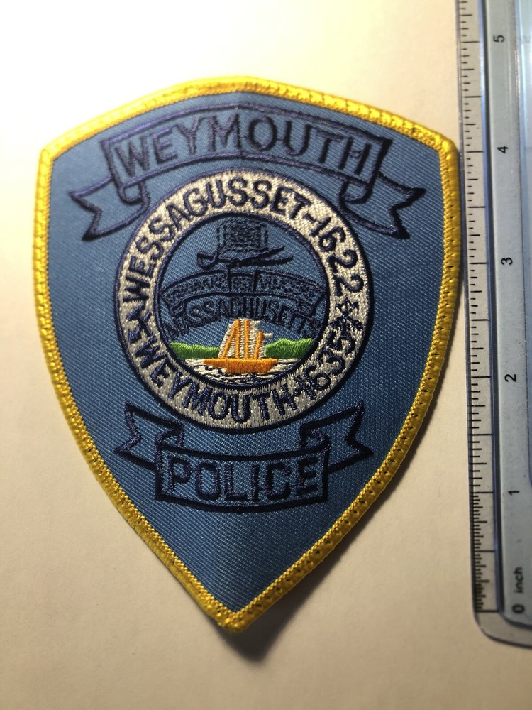 Weymouth Massachusetts Police Patch