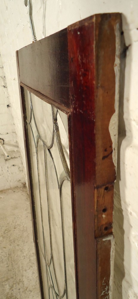 Vintage Antique Stained Glass Window Panel (2016)NS