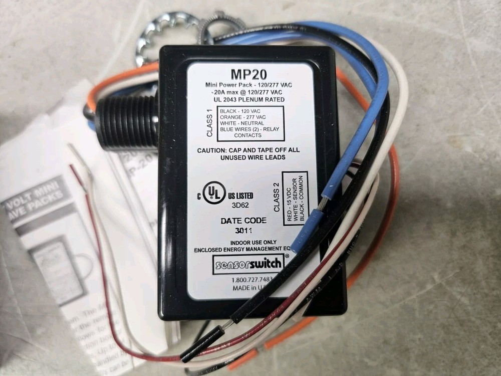 Sensor Switch Mini Power Pack 120/277 VAC Model MP-20