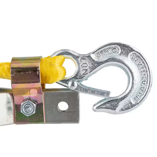 Maasdam Pow'R Pull 2000lb 12ft Web Strap Puller 1-Ton Manual Winch Tool