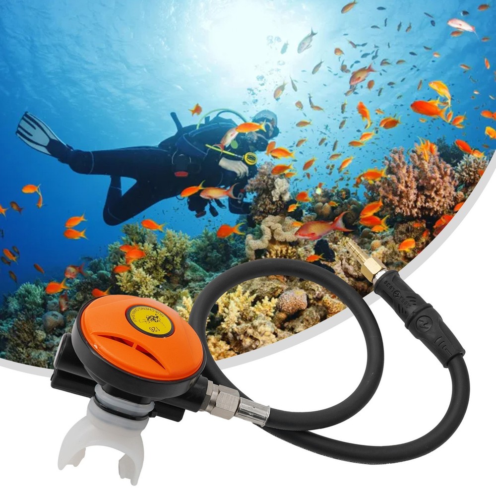 1Pcs Explorer Scuba Diving Stage Regulator Dive Octopus Hookah Hose 145PSI Tools