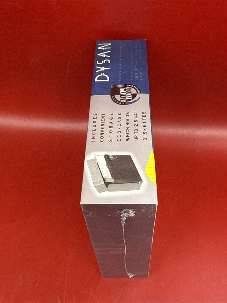 Dysan Digital MD-2HD IBM formatted 5.25" Diskettes 10 Pack Computer Discs NEW