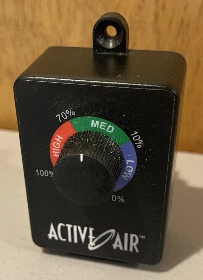 Active Air Fan Speed Control Rotary Knob Controller
