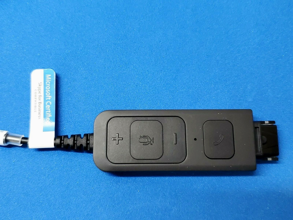 For: JPL & Plantronics Headset Phone Call Control BL-054MS+P MS USB Wire Lead