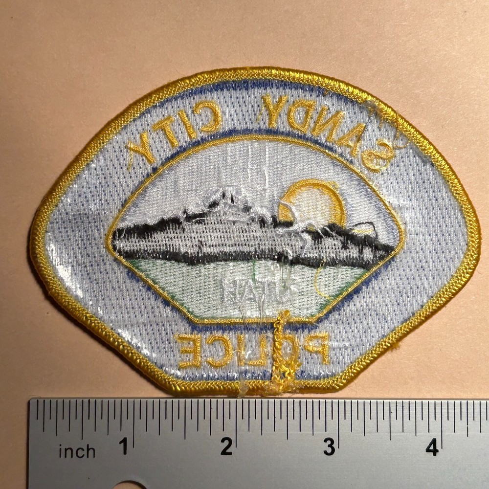 Sandy City Utah Police patch