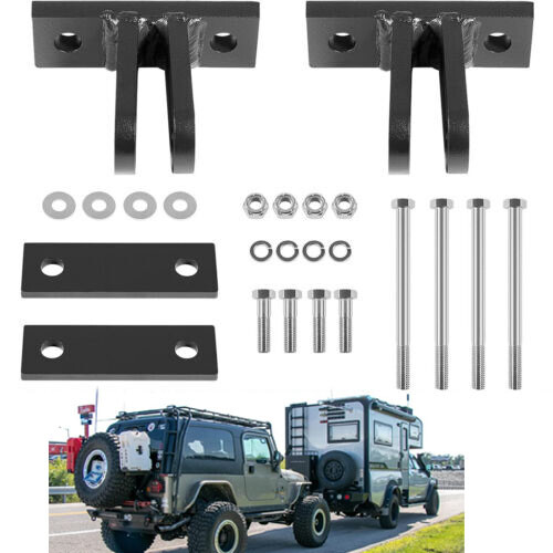 for Blue Ox BX88230Bolt-On Adapter Universal BX Tabs Tow Bar Base Plate Bracket