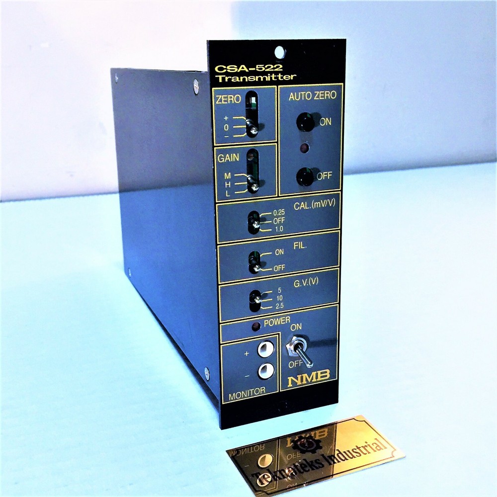 NMB CSA-522 TRANSMITTER CSA-522-061-99 CONTROLLER 110VAC