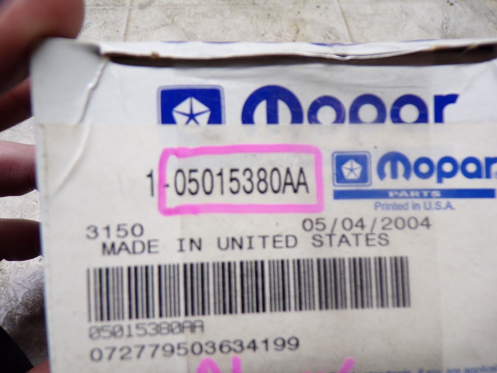 Genuine Mopar Sensorpkg 5015380AA