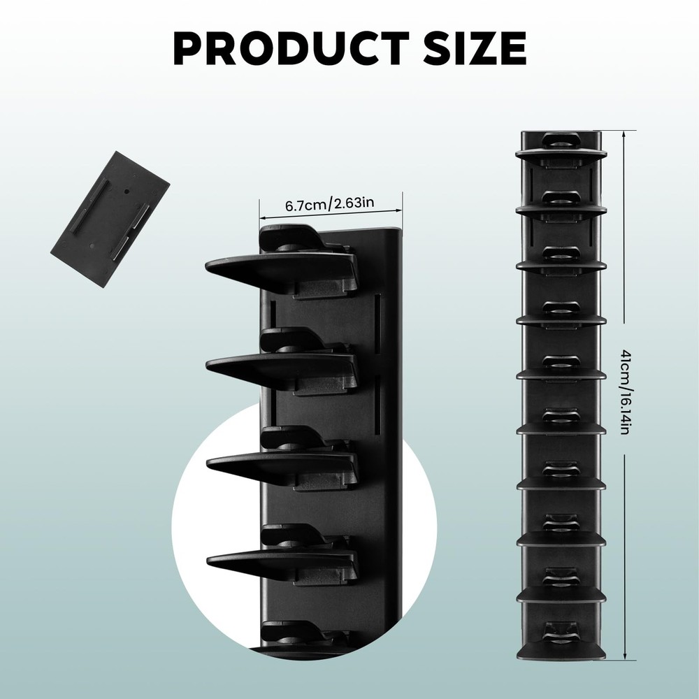 2Pack Hat Organizer for Baseball Cap with Locking Tech, Hat Rack Strong Adhes...