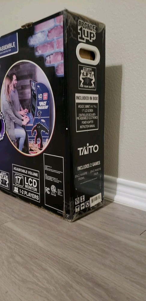 Brand New Space Invaders Arcade1up Retro Machine