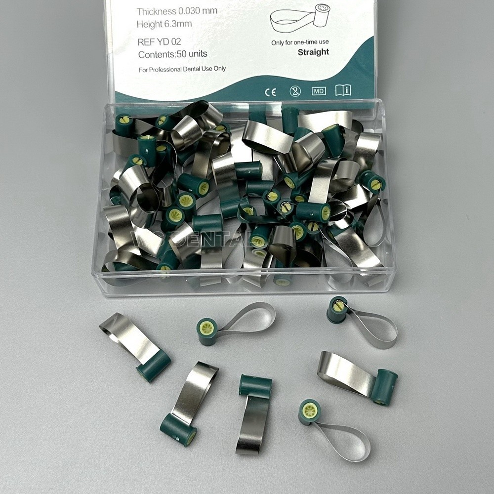 Dental Contoured SuperCap Matrices Bands Automatic Universal Matrix Retainer